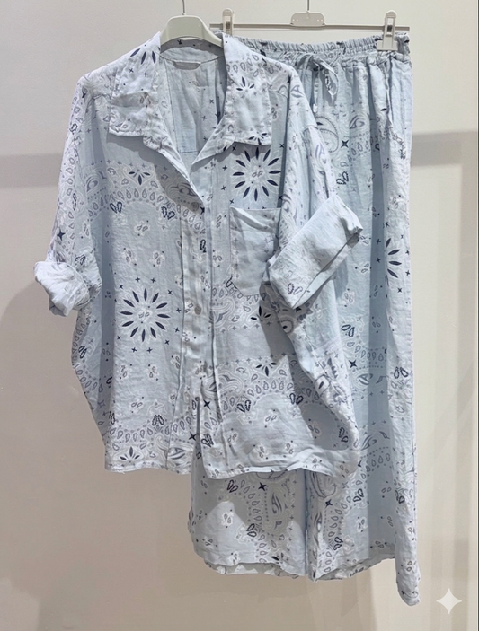 Betina conjunto linho