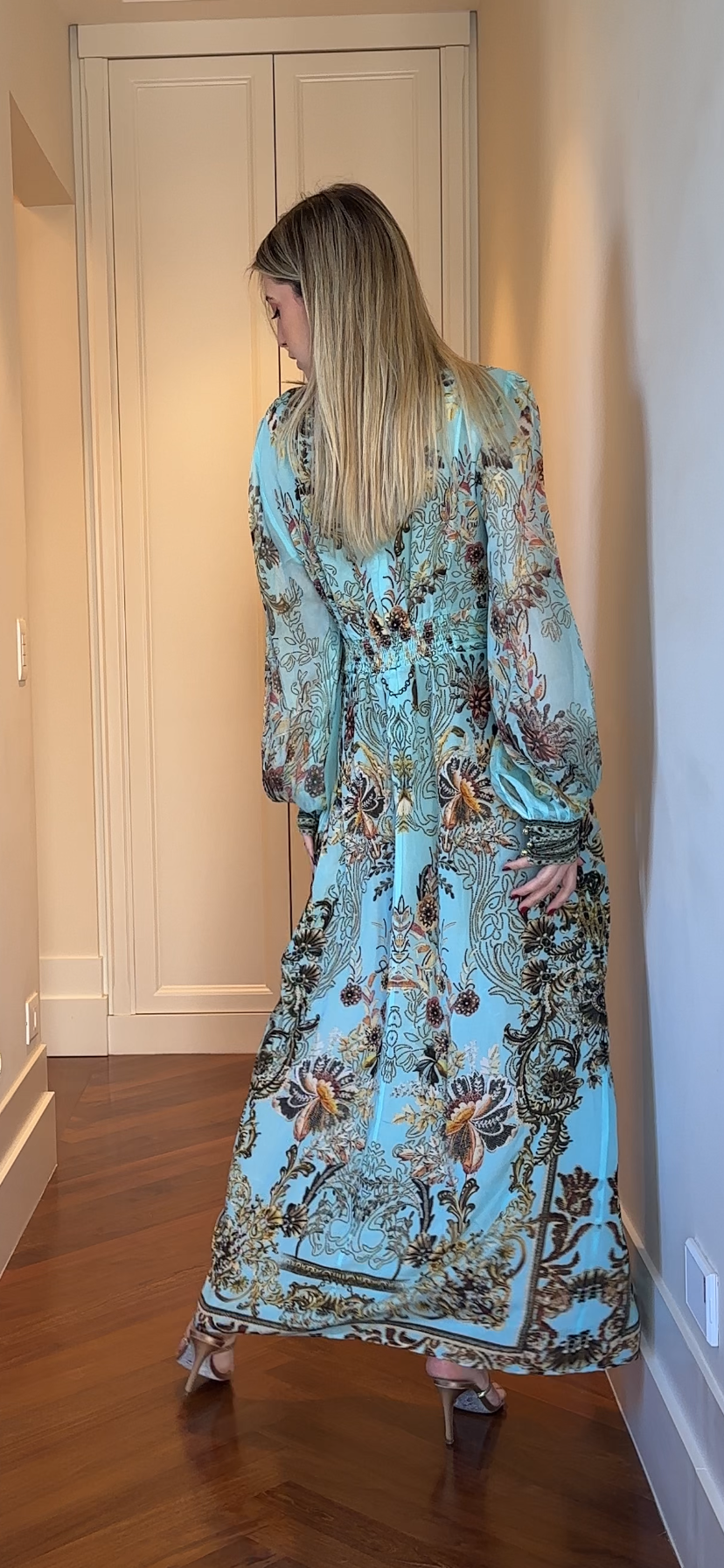 Estela seda dress