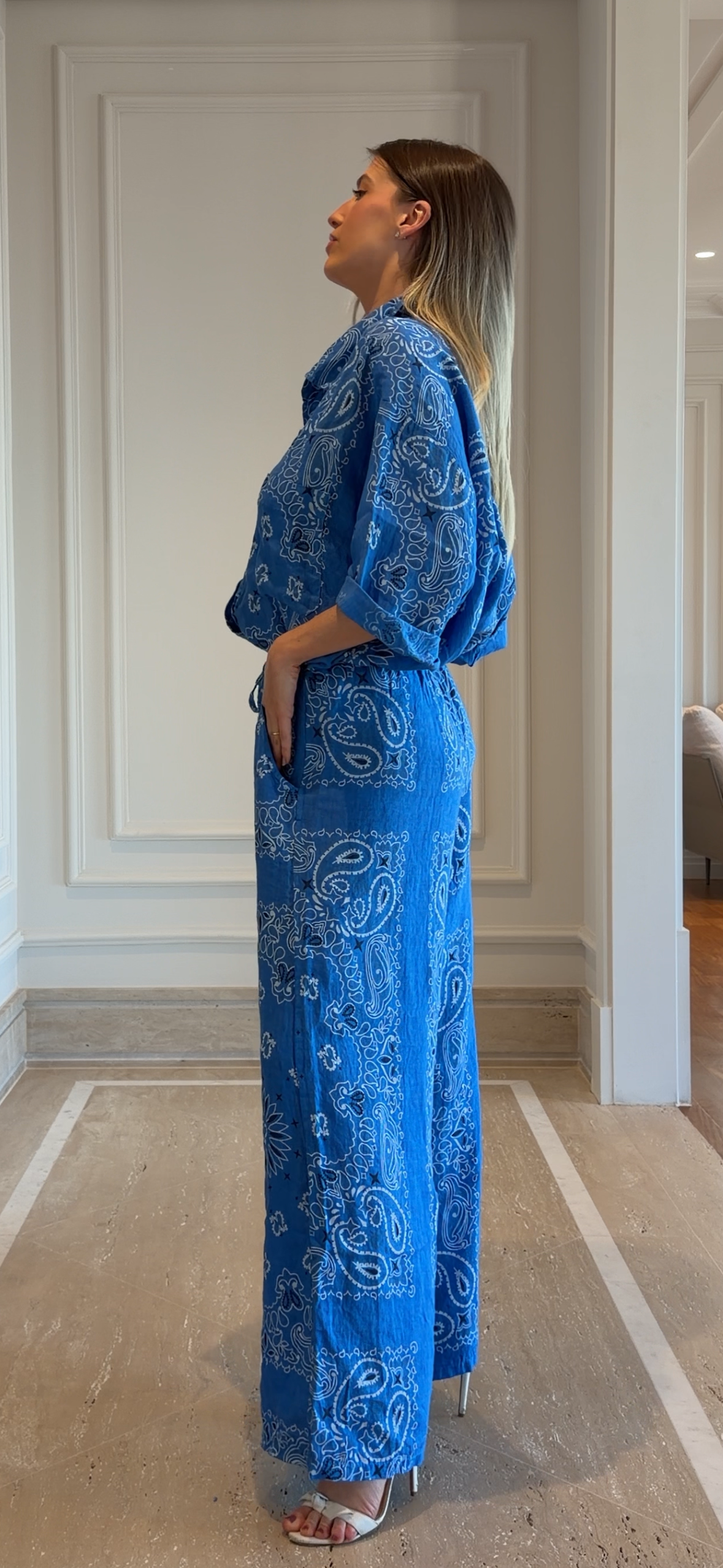 Betina conjunto linho