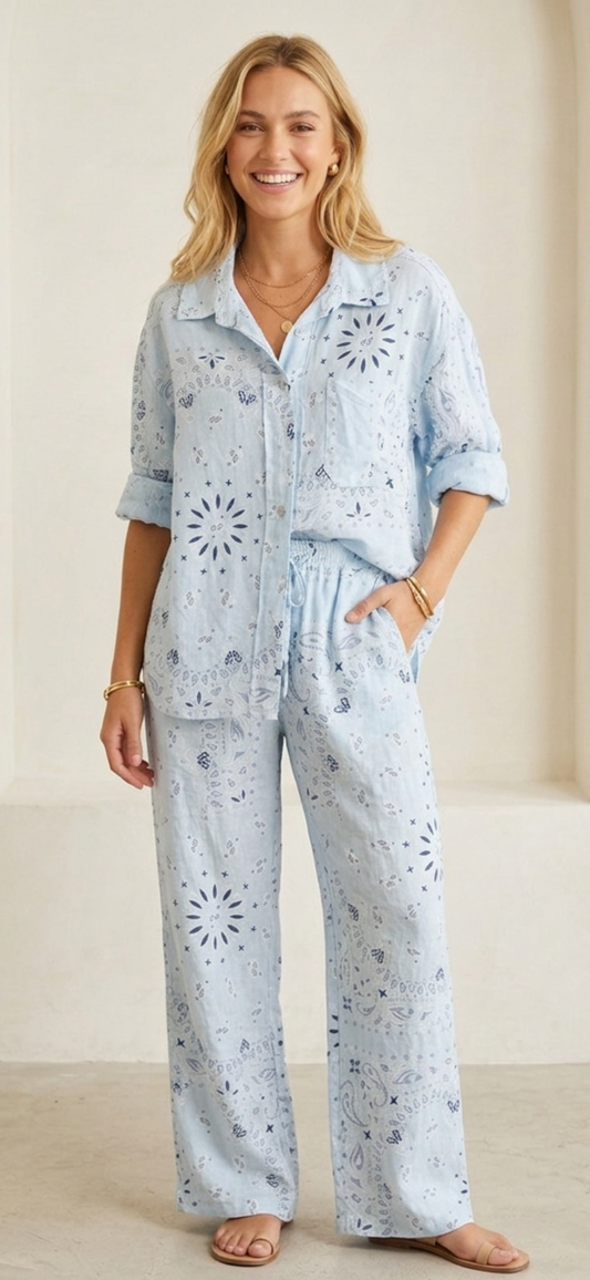 Betina conjunto linho