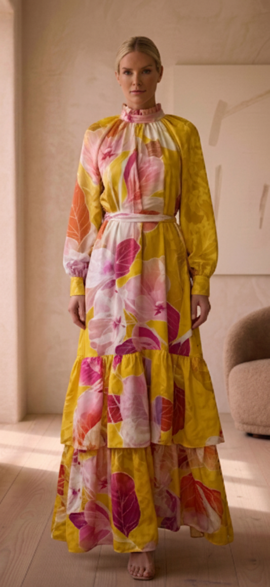 Jaqueline seda jacquard