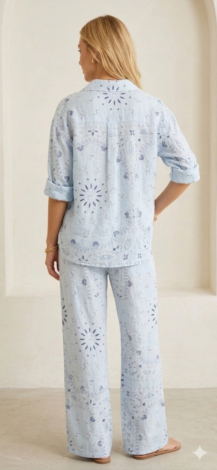 Betina conjunto linho