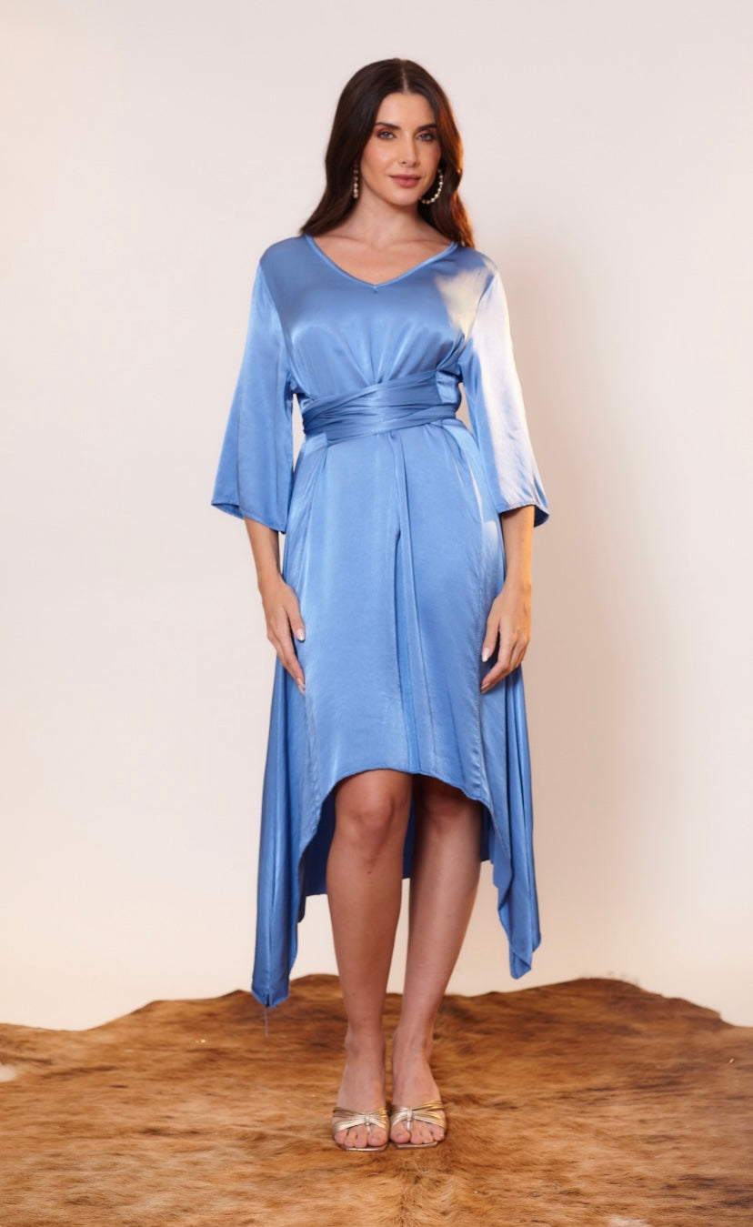 Vestido Gabriela blue