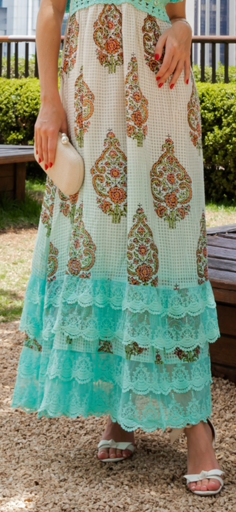 Vestido Ella Aqua