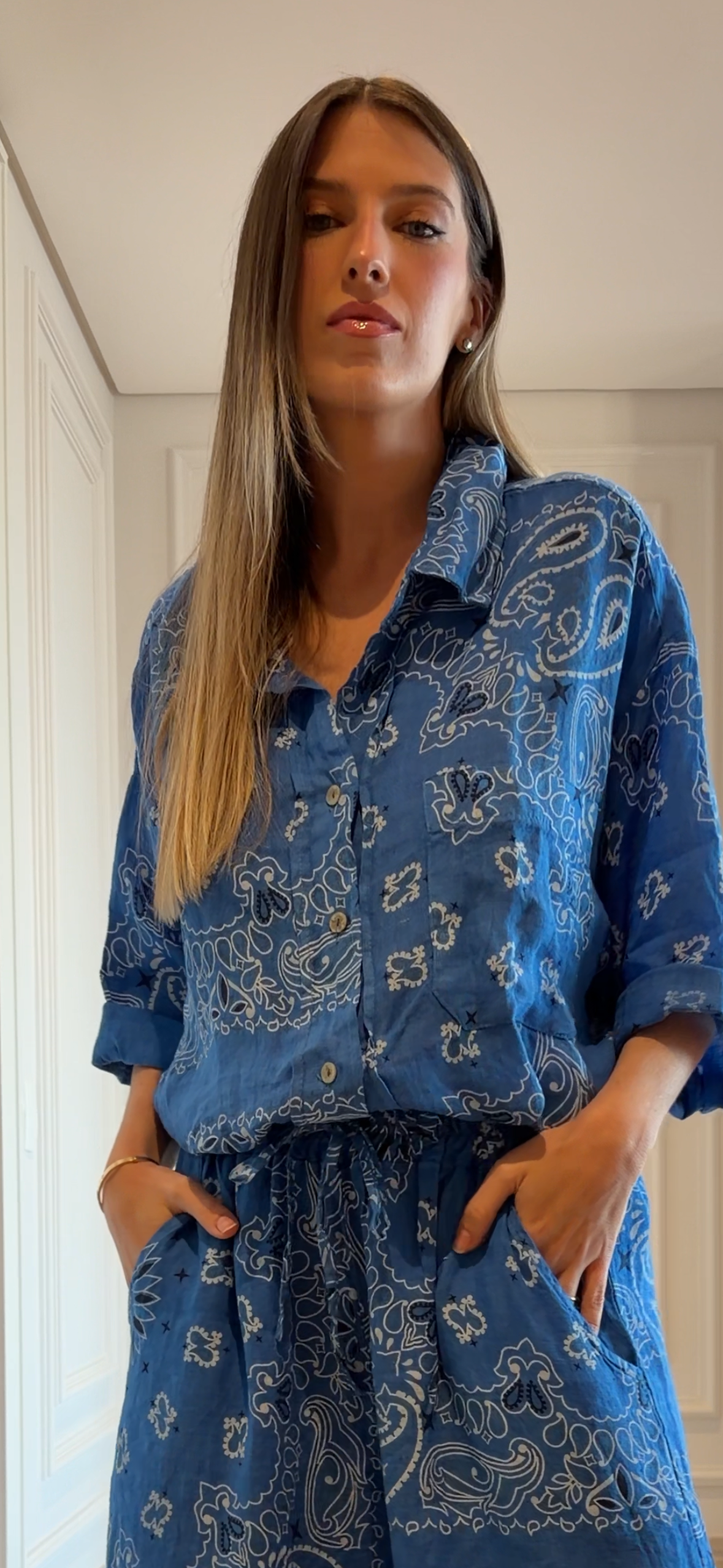 Betina conjunto linho